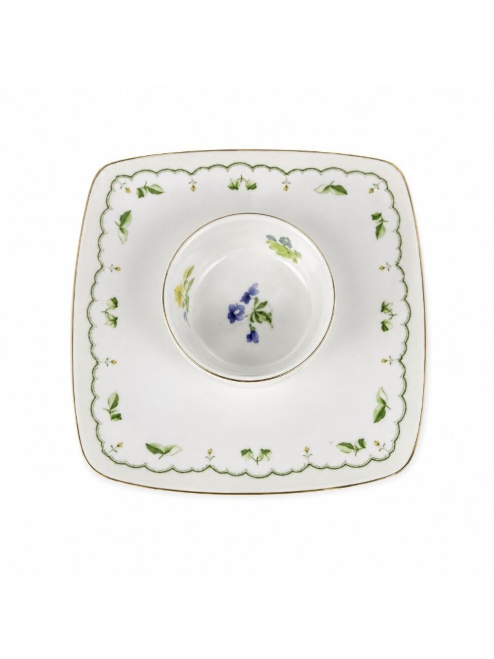 Chip and Dip Set Georges Briard Victorian Garden Replacement China Serving Piece